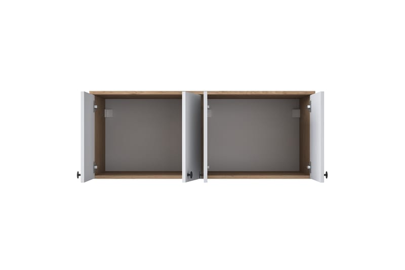 Frostine Överskåp - Valnöt/Vit - Förvaring - Skåp - Förvaringsskåp