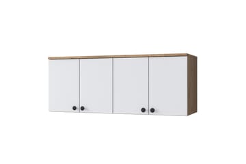 Frostine Överskåp - Valnöt/Vit - Förvaring - Skåp - Förvaringsskåp