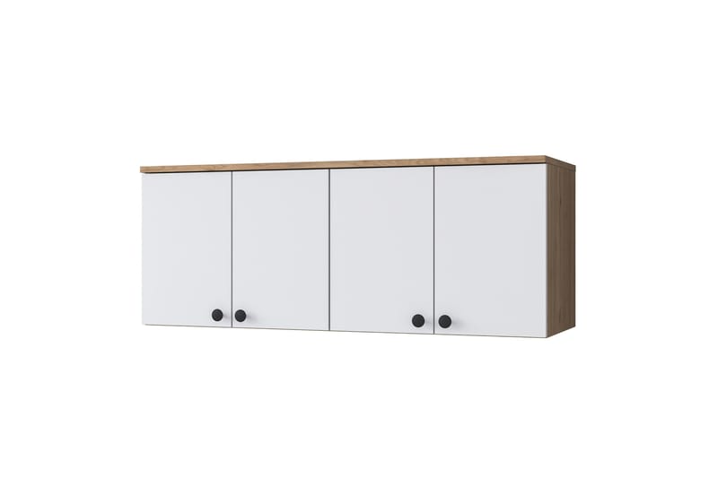 Frostine Överskåp - Valnöt/Vit - Förvaring - Skåp - Förvaringsskåp