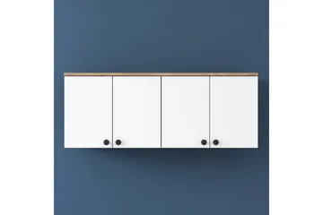 Frostine Överskåp - Valnöt/Vit - Förvaring - Skåp - Förvaringsskåp