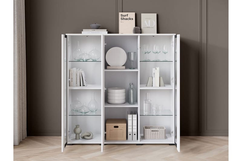 Gamal Highboard - Brun - Förvaring - Skåp - Förvaringsskåp