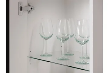 Gamal Highboard - Brun/Vit - Förvaring - Skåp - Förvaringsskåp