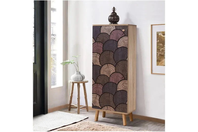 Gelsgan Skoskåp 50 cm - Natur - Förvaring - Skåp - Förvaringsskåp