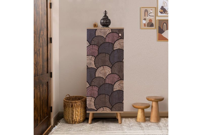 Gelsgan Skoskåp 50 cm - Natur - Förvaring - Skåp - Förvaringsskåp