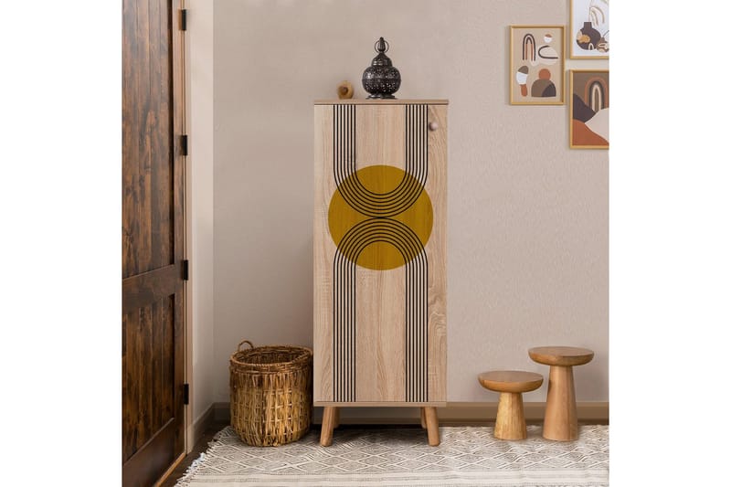 Gelsgan Skoskåp 50 cm - Natur - Förvaring - Skåp - Förvaringsskåp