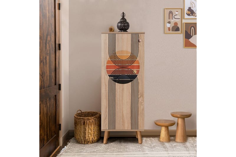 Gelsgan Skoskåp 50 cm - Natur - Förvaring - Skåp - Förvaringsskåp