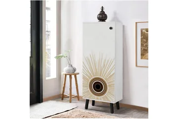 Gelsgan Skoskåp 50 cm - Vit - Förvaring - Skåp - Förvaringsskåp