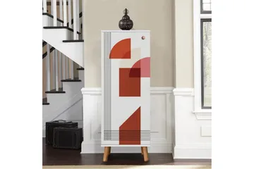 Gelsgan Skoskåp 50 cm - Vit - Förvaring - Skåp - Förvaringsskåp