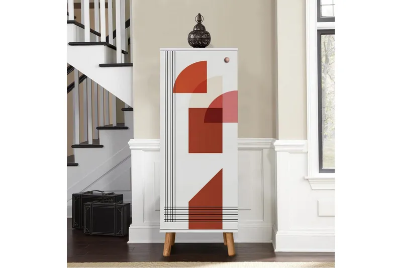 Gelsgan Skoskåp 50 cm - Vit - Förvaring - Skåp - Förvaringsskåp