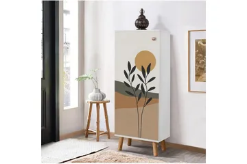 Gelsgan Skoskåp 50 cm - Vit - Förvaring - Skåp - Förvaringsskåp