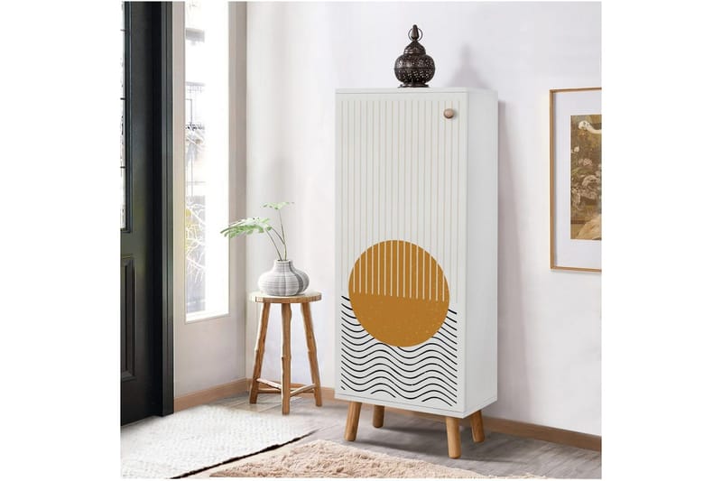 Gelsgan Skoskåp 50 cm - Vit - Förvaring - Skåp - Förvaringsskåp