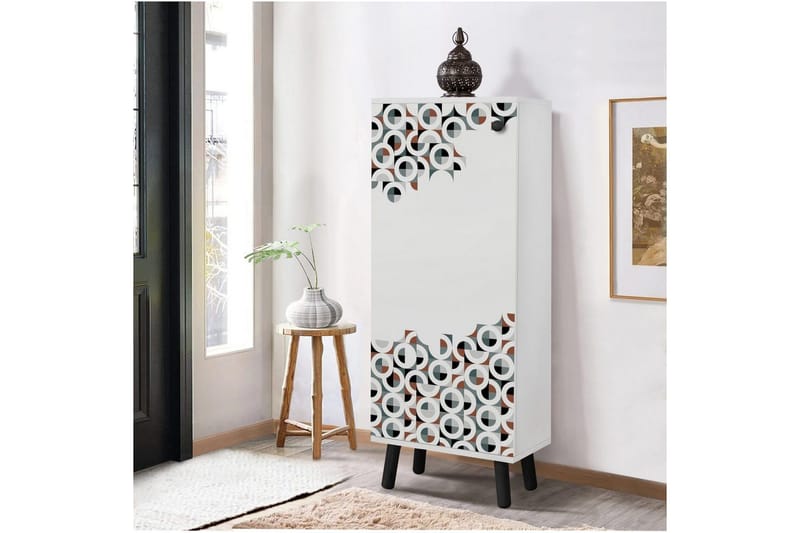 Gelsgan Skoskåp 50 cm - Vit - Förvaring - Skåp - Förvaringsskåp