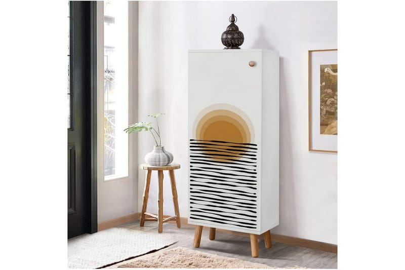 Gelsgan Skoskåp 50 cm - Vit - Förvaring - Skåp - Förvaringsskåp