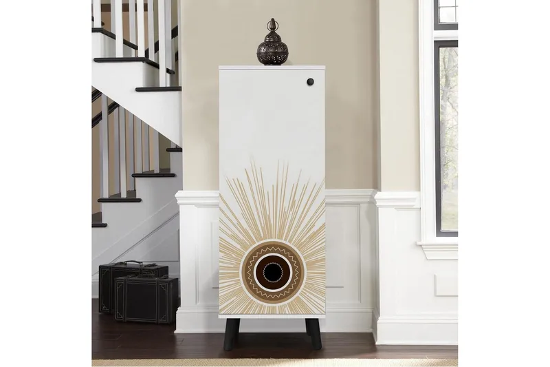 Gelsgan Skoskåp 50 cm - Vit - Förvaring - Skåp - Förvaringsskåp