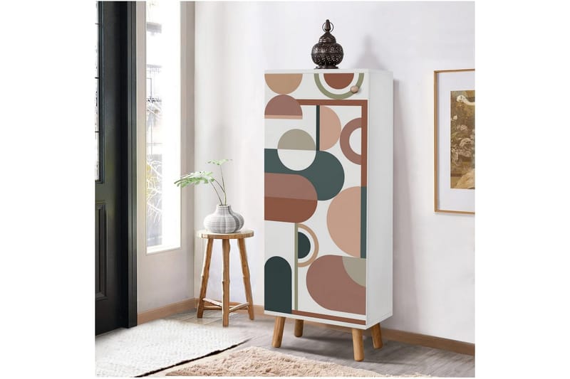 Gelsgan Skoskåp 50 cm - Vit - Förvaring - Skåp - Förvaringsskåp