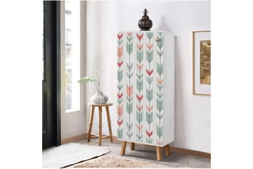 Gelsgan Skoskåp 50 cm - Vit - Förvaring - Skåp - Förvaringsskåp