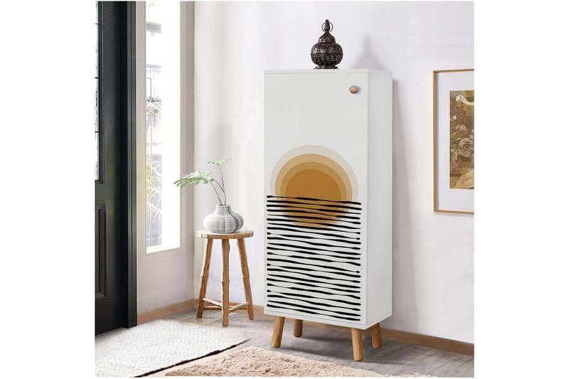 Gelsgan Skoskåp 50 cm - Vit - Förvaring - Skåp - Förvaringsskåp