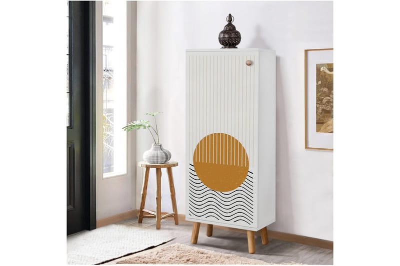 Gelsgan Skoskåp 50 cm - Vit - Förvaring - Skåp - Förvaringsskåp