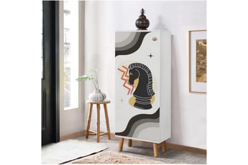 Gelsgan Skoskåp 50 cm - Vit - Förvaring - Skåp - Förvaringsskåp