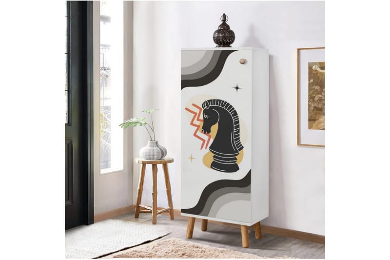 Gelsgan Skoskåp 50 cm - Vit - Förvaring - Skåp - Förvaringsskåp