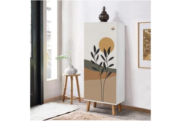 Gelsgan Skoskåp 50 cm - Vit - Förvaring - Skåp - Förvaringsskåp