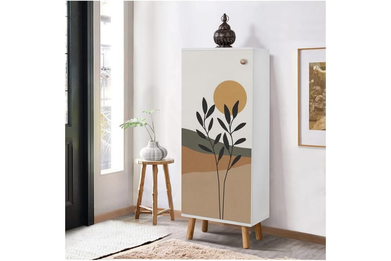 Gelsgan Skoskåp 50 cm - Vit - Förvaring - Skåp - Förvaringsskåp