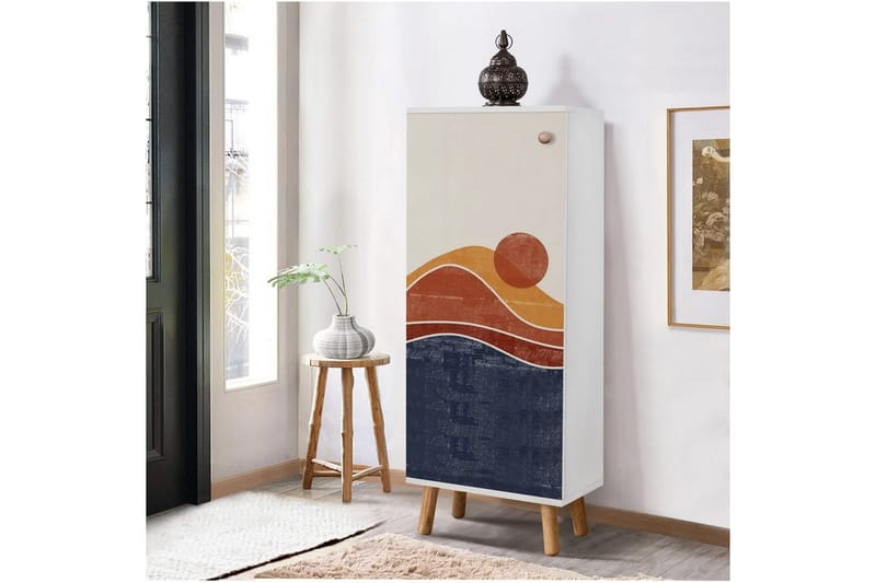 Gelsgan Skoskåp 50 cm - Vit - Förvaring - Skåp - Förvaringsskåp