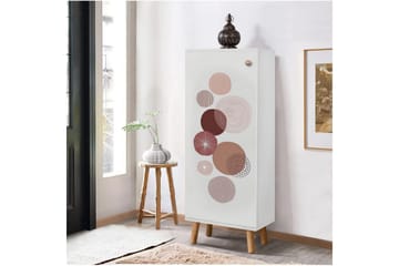 Gelsgan Skoskåp 50 cm - Vit - Förvaring - Skåp - Förvaringsskåp