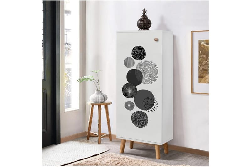 Gelsgan Skoskåp 50 cm - Vit - Förvaring - Skåp - Förvaringsskåp