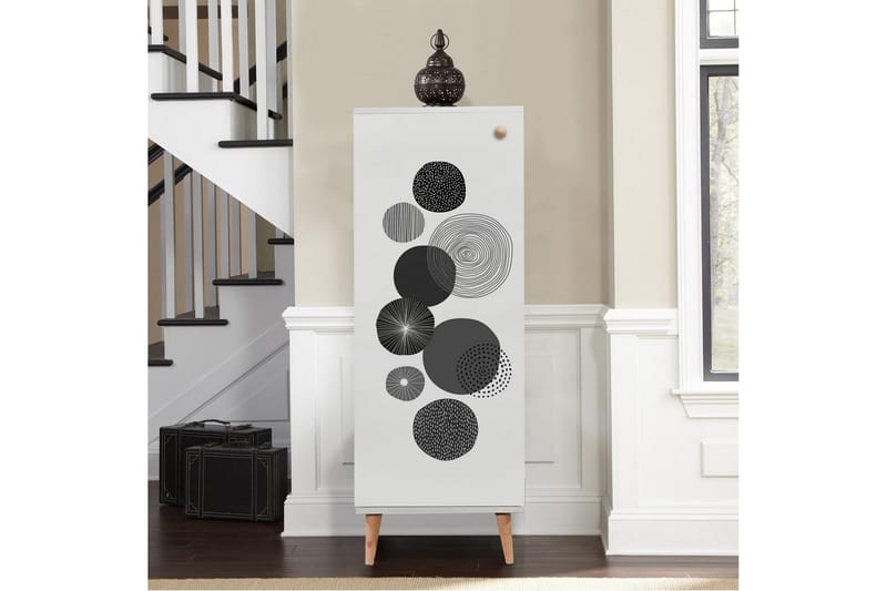 Gelsgan Skoskåp 50 cm - Vit - Förvaring - Skåp - Förvaringsskåp