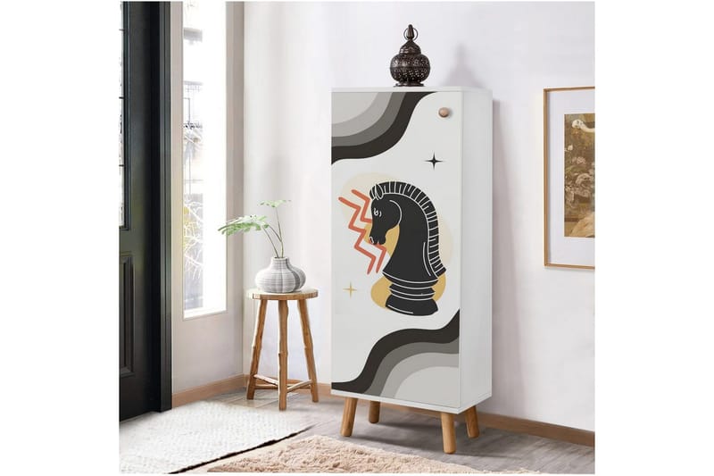 Gelsgan Skoskåp 50 cm - Vit - Förvaring - Skåp - Förvaringsskåp