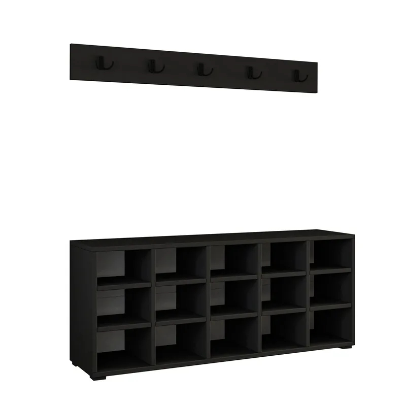 Gending Skoskåp 120 cm, Antracit