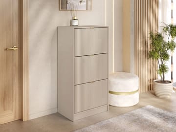 Gudelia Skoskåp 60 cm - beige - Förvaring - Skåp - Förvaringsskåp