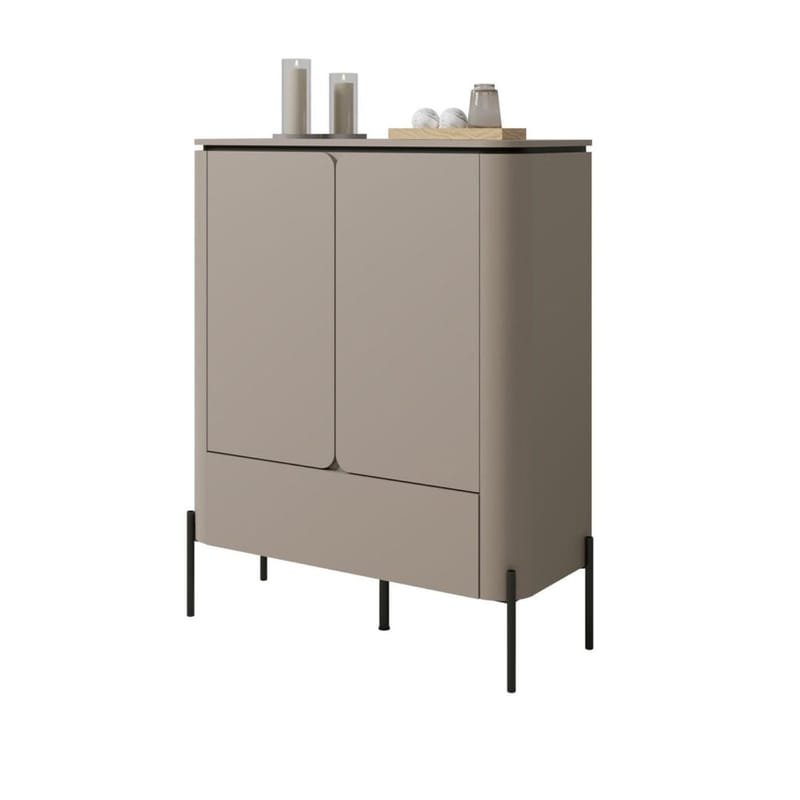 Högskåp Bello 2 Dörrar 1 Låda - Förvaring - Skåp - Förvaringsskåp