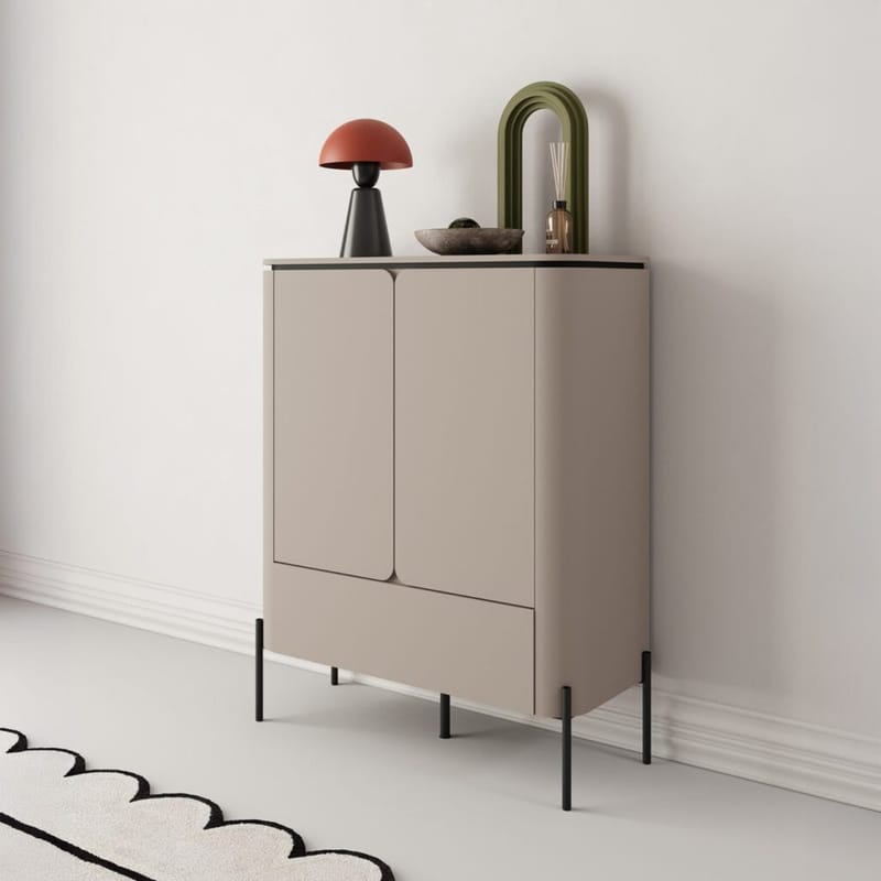 Högskåp Bello 2 Dörrar 1 Låda - Förvaring - Skåp - Förvaringsskåp