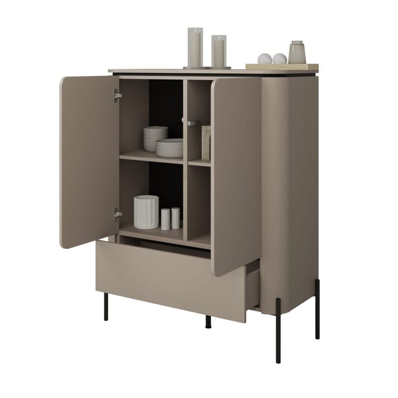 Högskåp Bello 2 Dörrar 1 Låda - Förvaring - Skåp - Förvaringsskåp