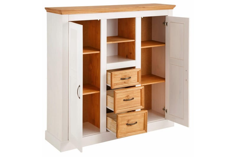 Högskåp Selma Vit - Vit - Förvaring - Skåp - Förvaringsskåp