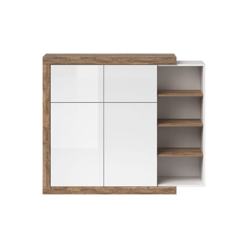 Högskåp Sintra 2 Dörrar 2 Luckor - Förvaring - Skåp - Förvaringsskåp