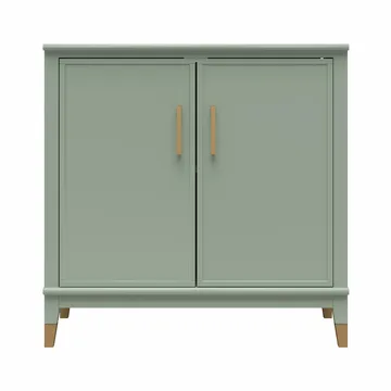 Högskåp Westerleigh Blekt Rosa - Blekt Grön - Förvaring - Skåp - Förvaringsskåp