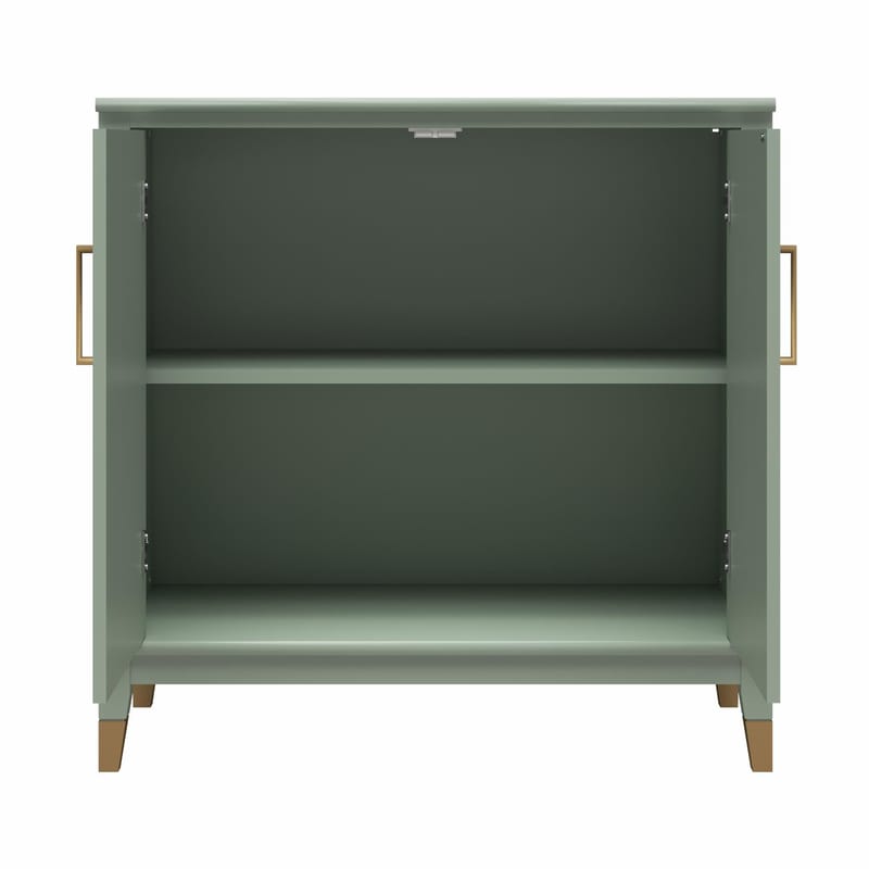 Högskåp Westerleigh Blekt Rosa - Blekt Grön - Förvaring - Skåp - Förvaringsskåp