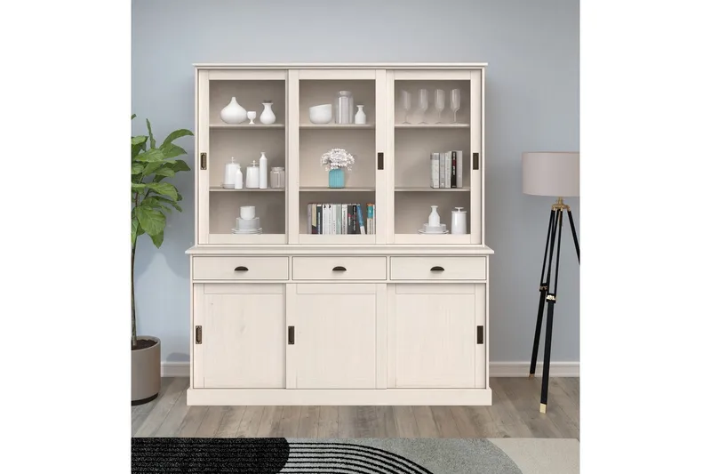 Harry Högskåp - Vit - Förvaring - Skåp - Förvaringsskåp