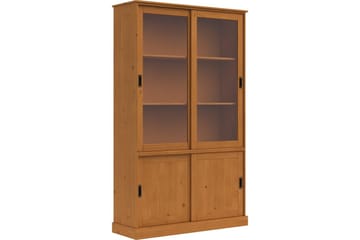 Harry Vitrinskåp 115x190 cm - Natur - Förvaring - Skåp - Vitrinskåp