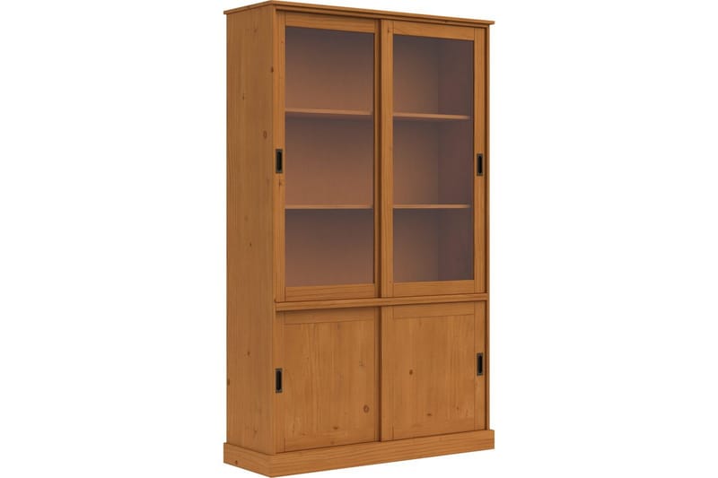 Harry Vitrinskåp 115x190 cm, Natur