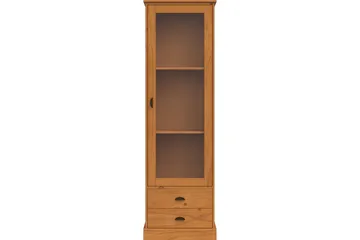 Harry Vitrinskåp 55x180 cm - Natur - Förvaring - Skåp - Vitrinskåp