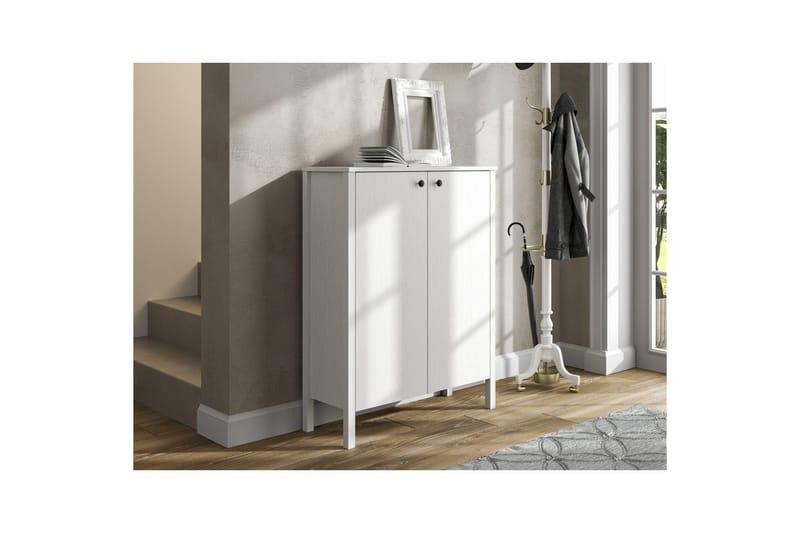 Haviland Skoskåp 90 cm - Natur/Vit - Förvaring - Skåp - Förvaringsskåp