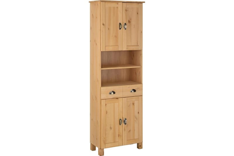 Highboard & skåpsbyrå Loft24 Förvaringsskåp Toscana Medium Colored Wood