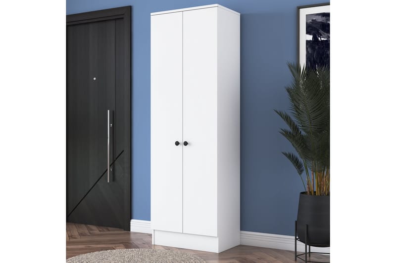 Highboard Hooda 59,8x182,8 cm Vit - Hanah Home - Förvaring - Skåp - Förvaringsskåp