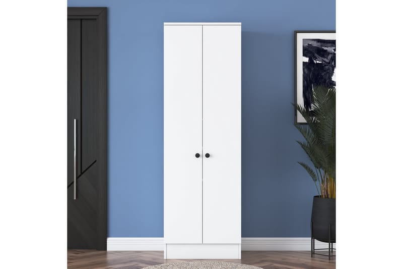 Highboard Hooda 59,8x182,8 cm Vit - Hanah Home - Förvaring - Skåp - Förvaringsskåp