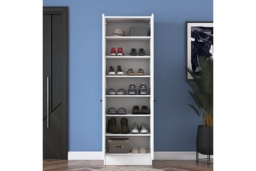 Highboard Hooda 59,8x182,8 cm Vit - Hanah Home - Förvaring - Skåp - Förvaringsskåp