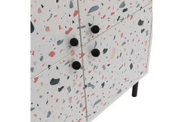 Terrazzo Highboard 95x111 cm Vit - Hanah Home - Förvaring - Skåp - Förvaringsskåp